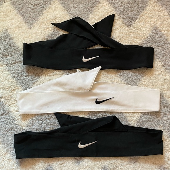 Nike Accessories - 3 pack of nike tie headbands